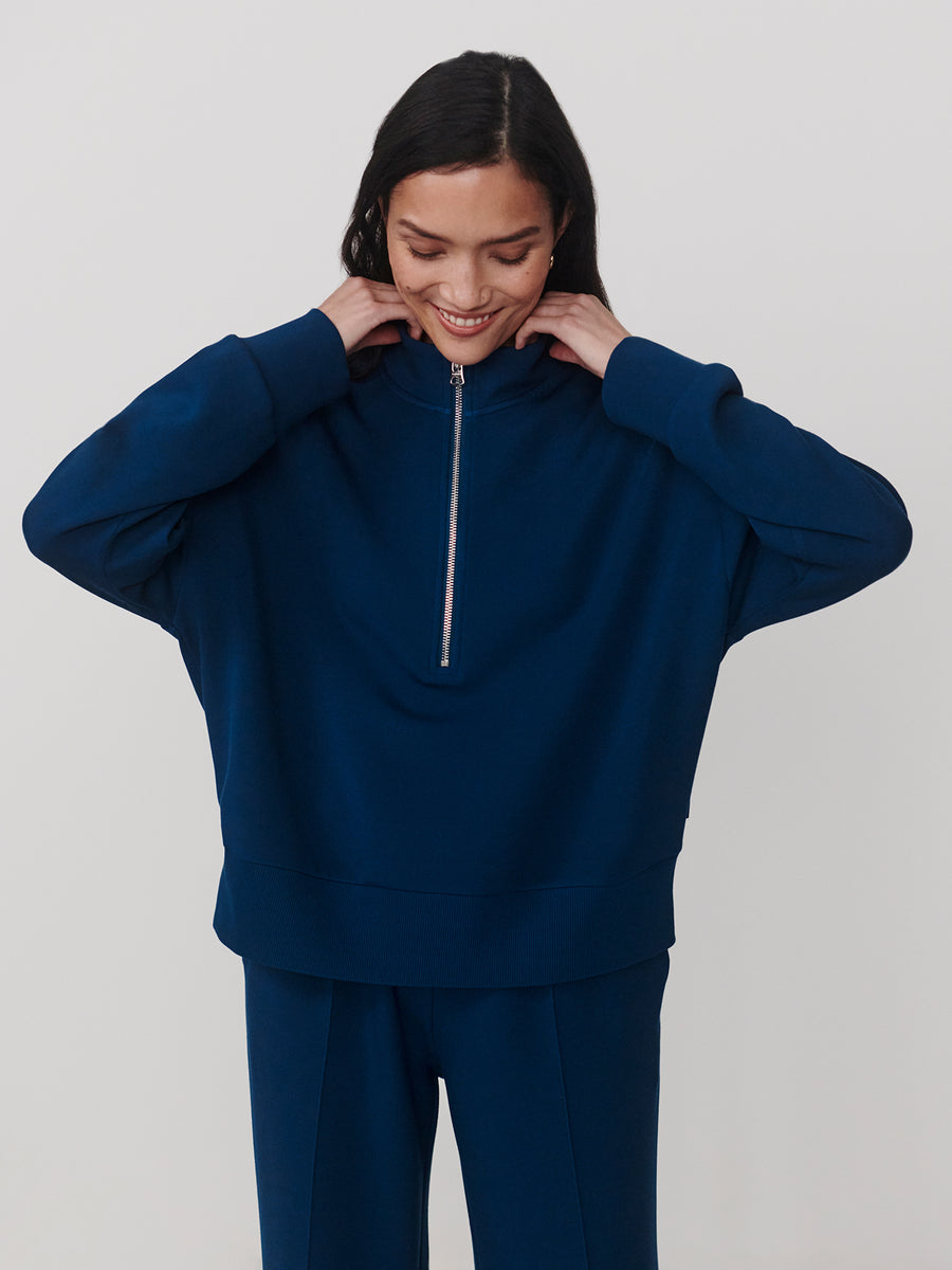 Varley Mavis Mock Neck Sweat