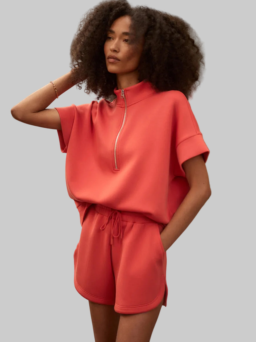 Varley Ritchie Short Sleeve Sweat