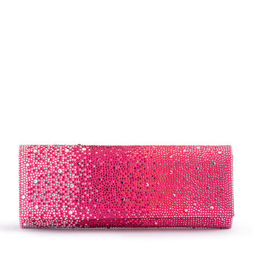 Olga Berg Camille Ombre Hotfix Clutch