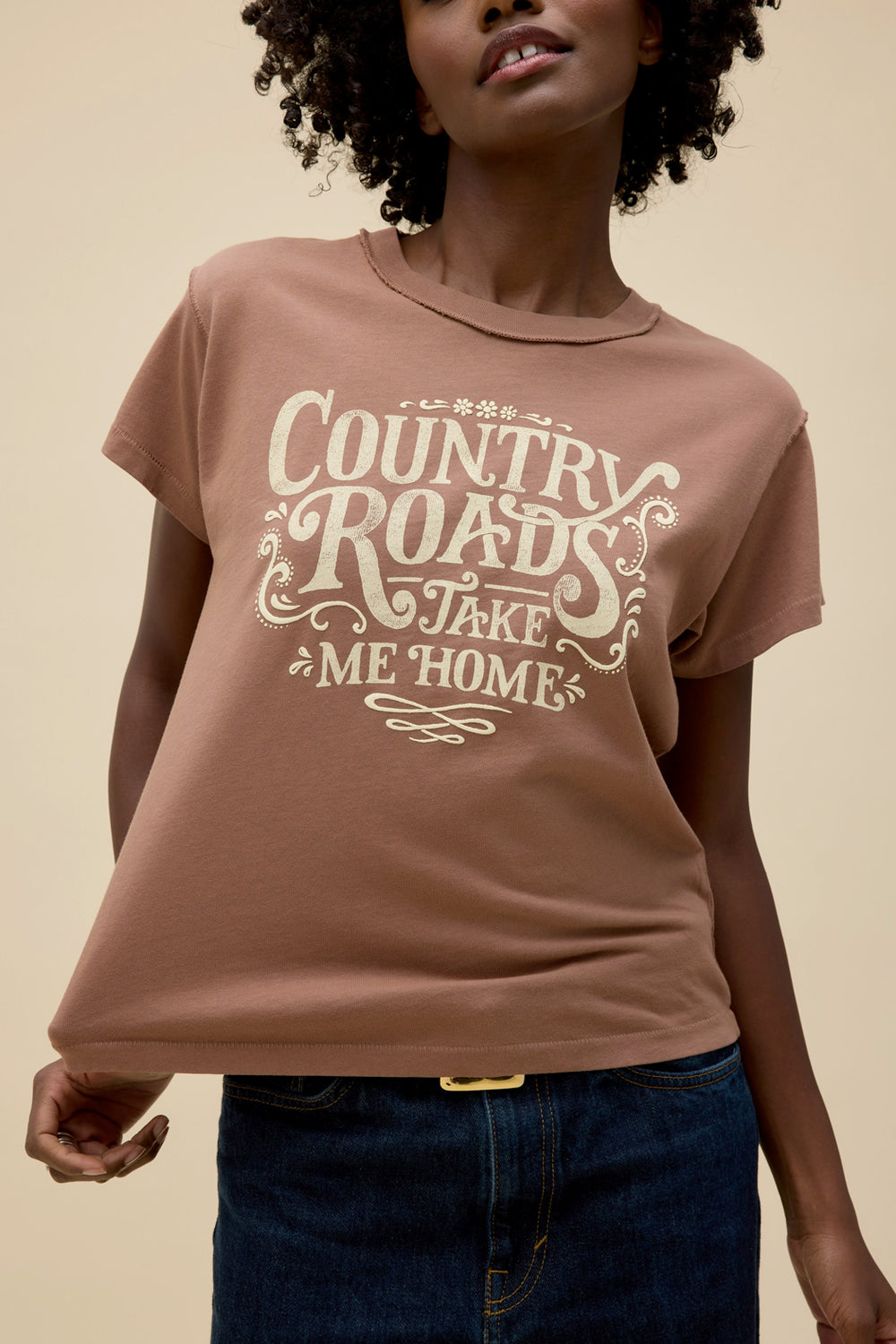 Daydreamer John Denver Country Road Reverse Tee