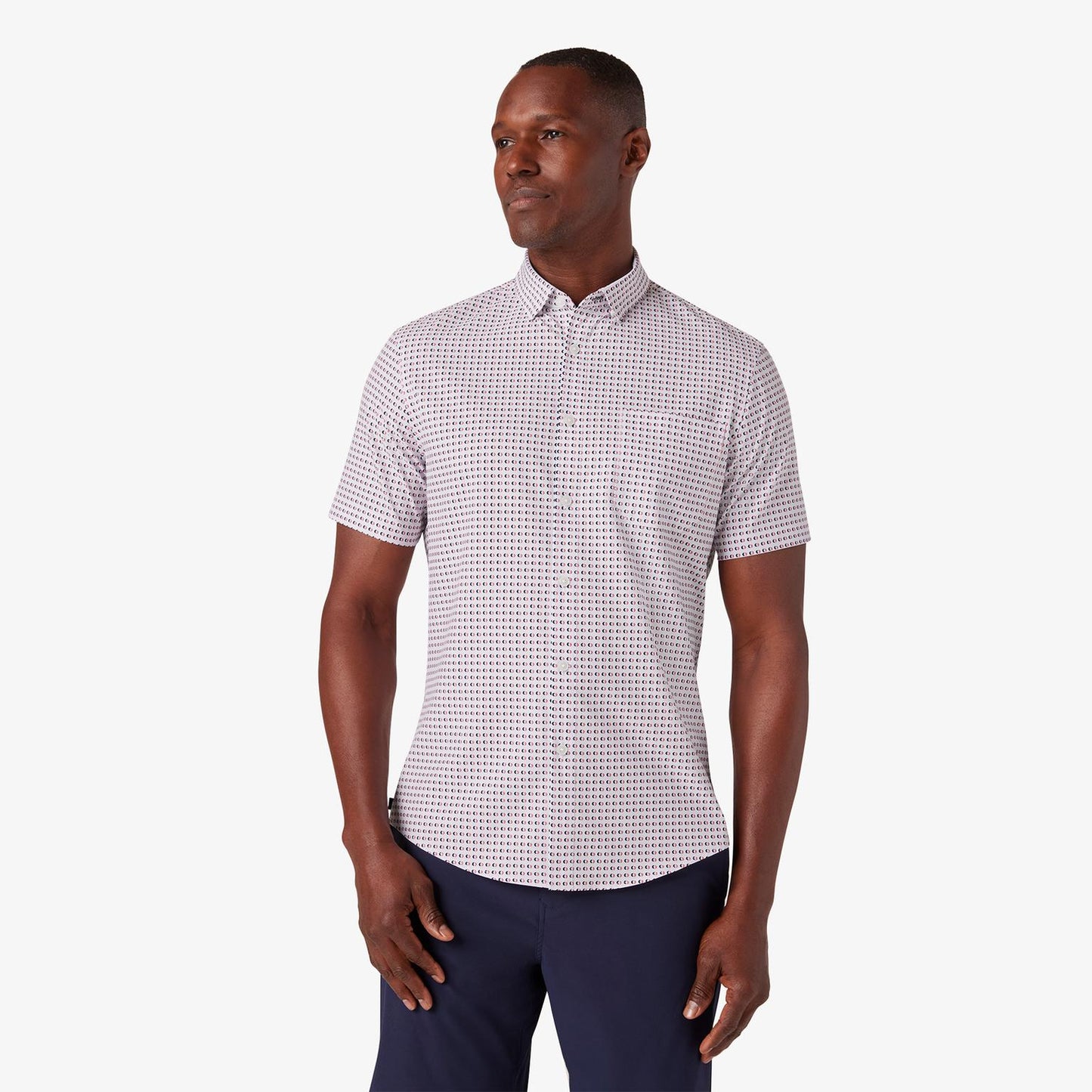 Mizzen + Main Leeward Short Sleeve Dress Shirt