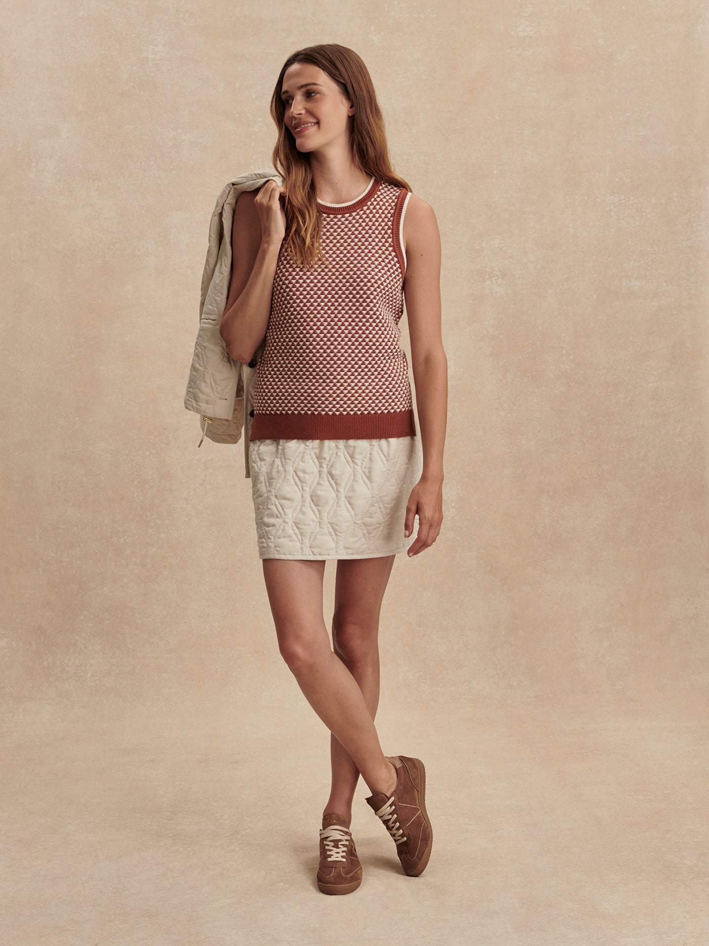 Varley Jenson Stitch Knit Tank