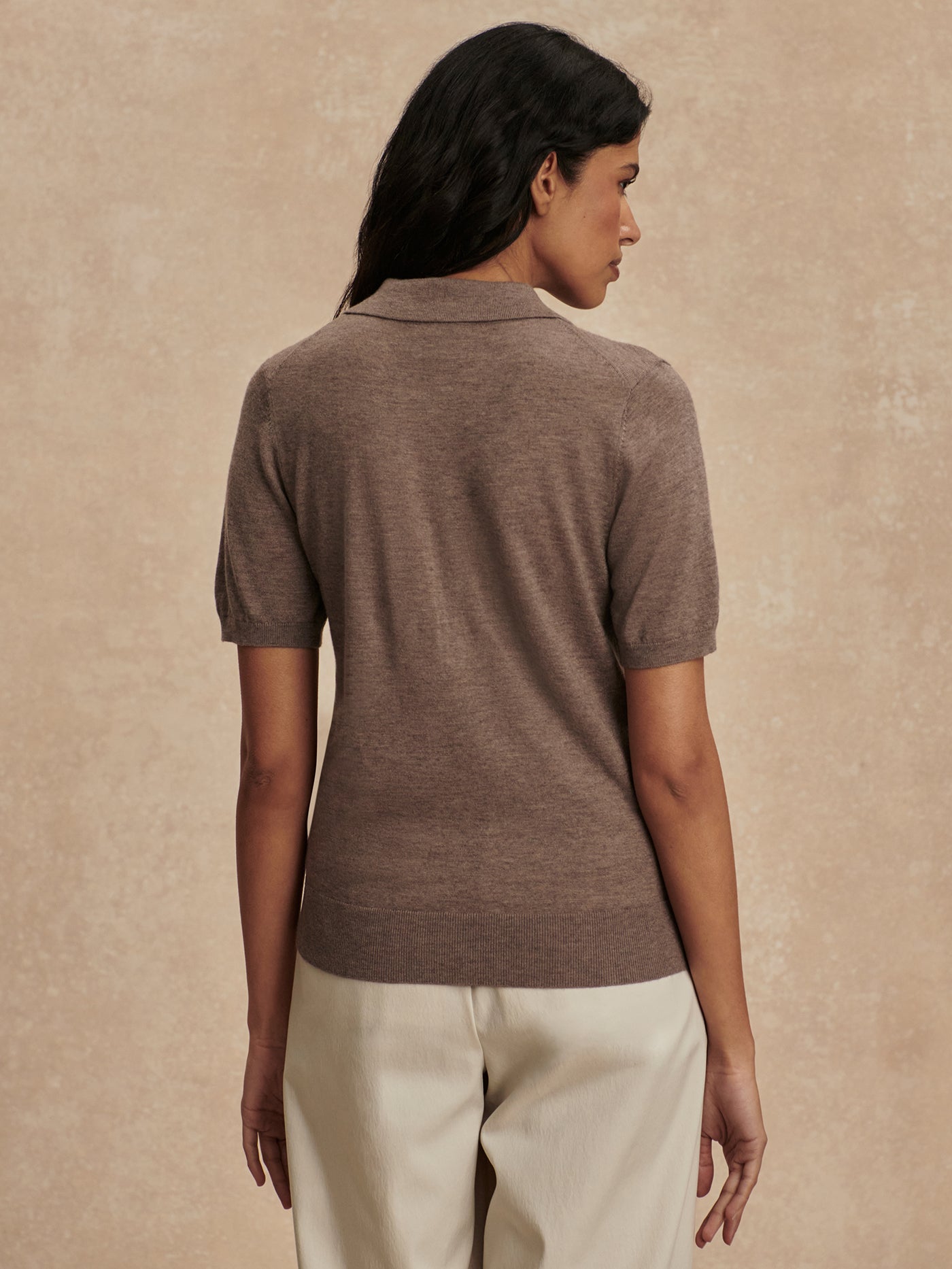Varley Toni Fine Knit Polo