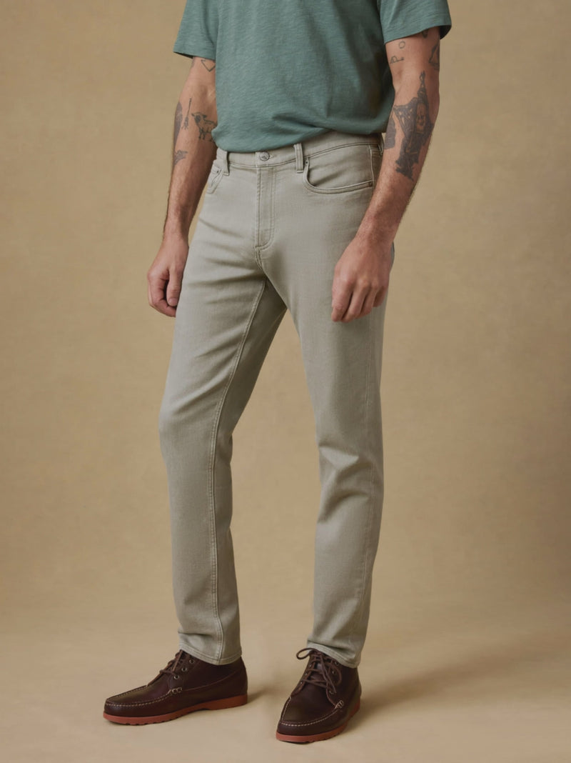 Faherty Men's Stretch Terry 5 Pocket Pant