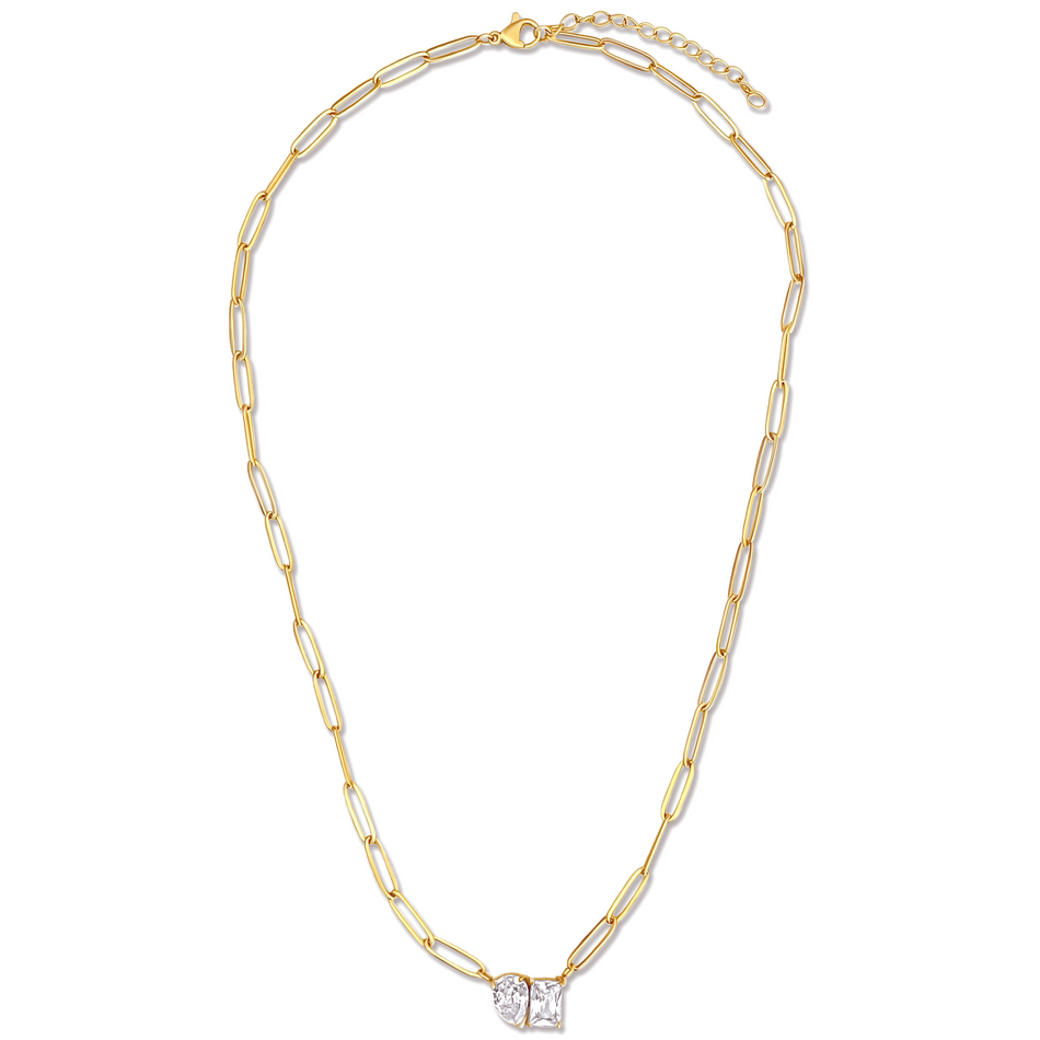 Ellie Vail Cecilia Toi Et Moi Necklace