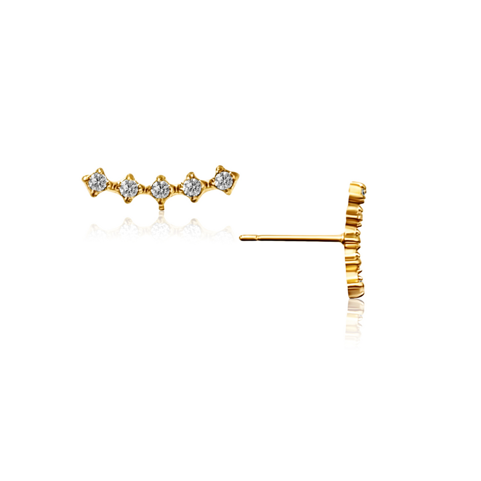 Ellie Vail Lolita Climber Stud Earring