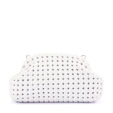 Olga Berg Everly Hand Woven Clutch