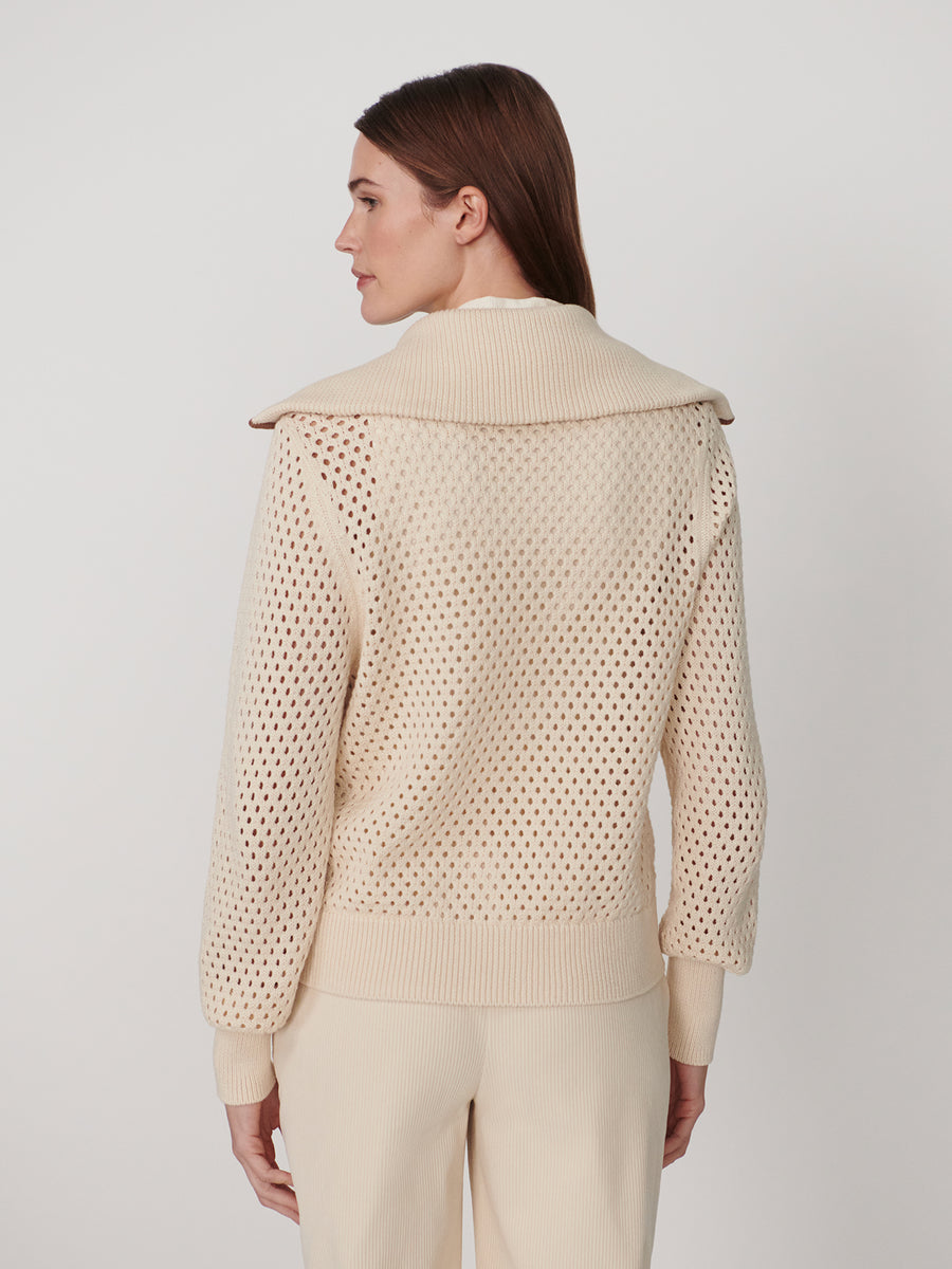 Varley Paula Zip Through Knit Jacket