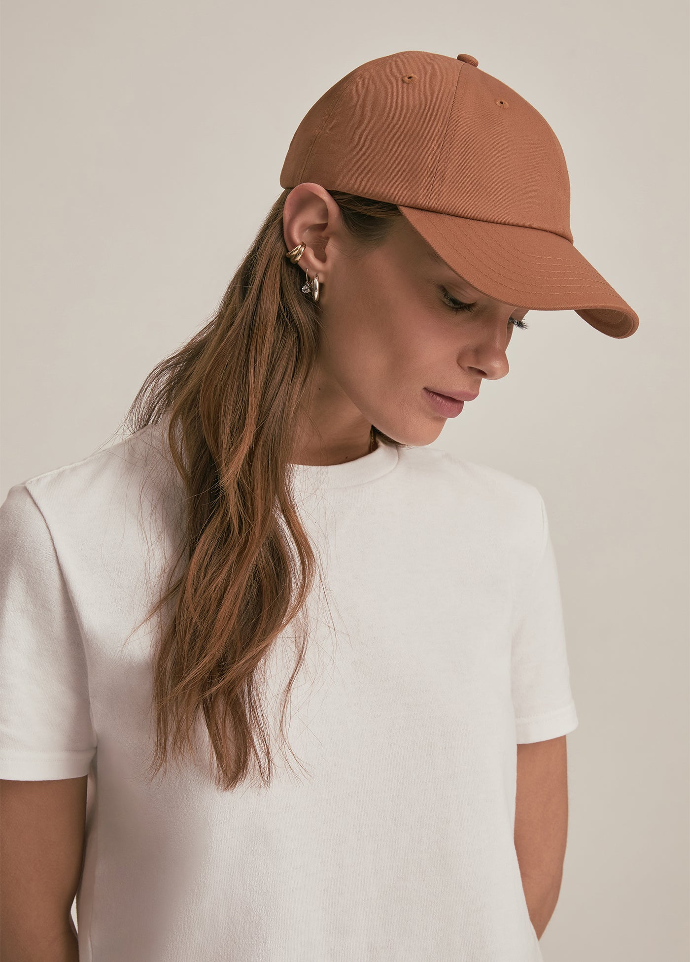 Favorite Daughter Baseball Cap With Leather Strap