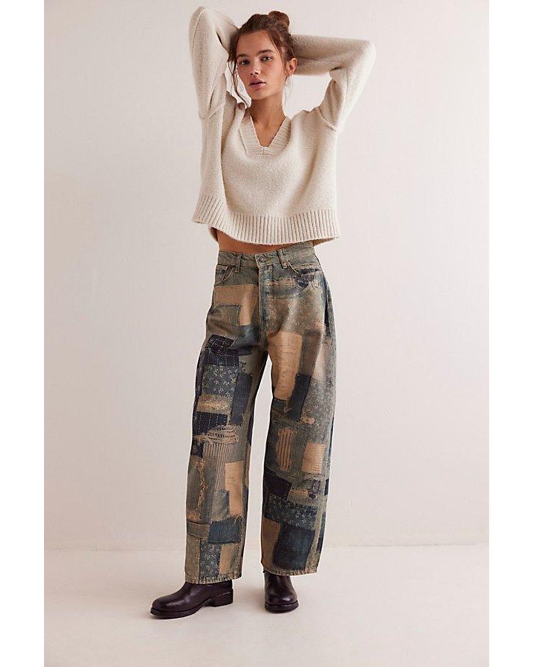 Free People Illusions Relaxed fit Jeans