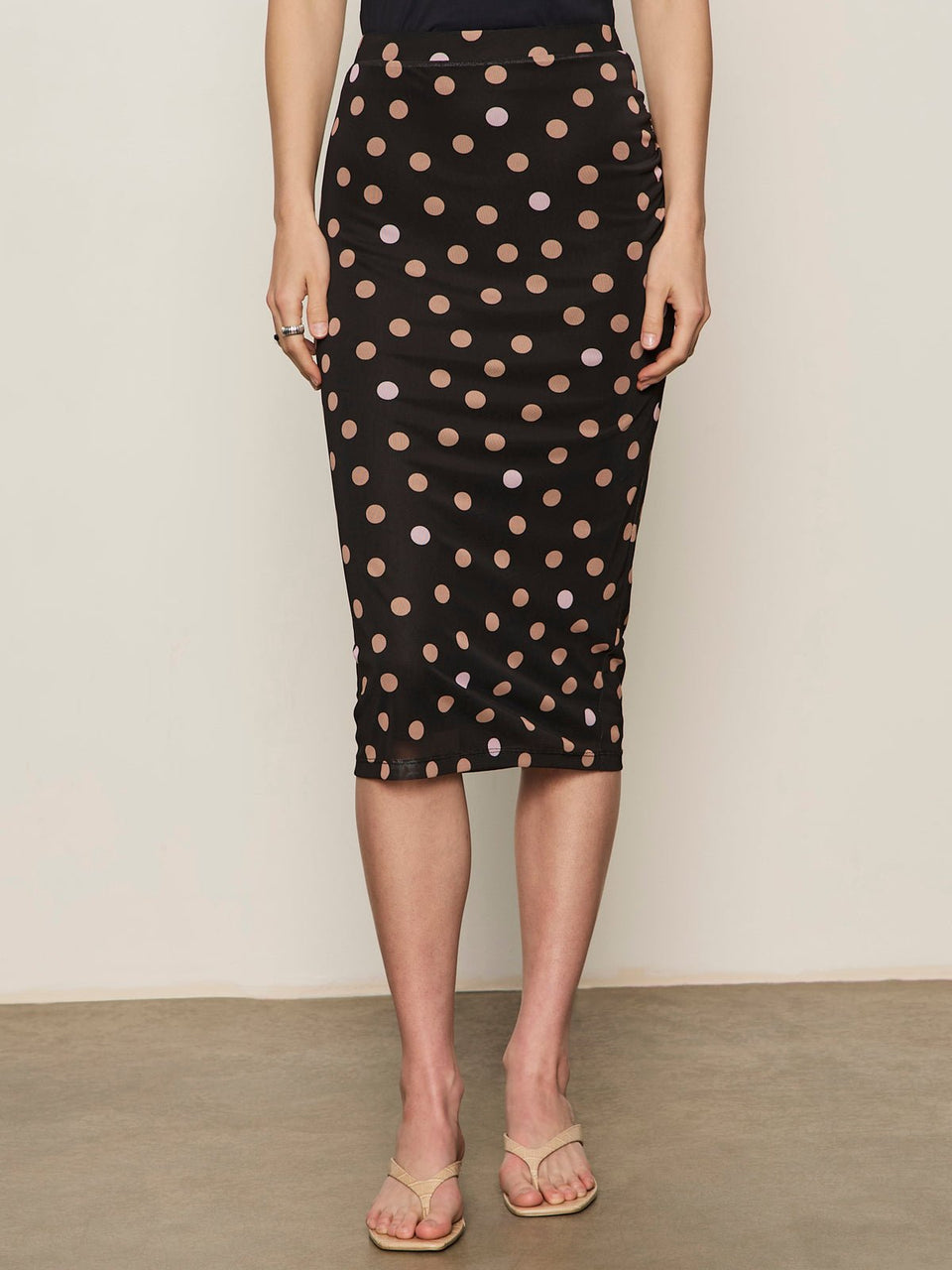 Sanctuary Gathered Mesh Skirt