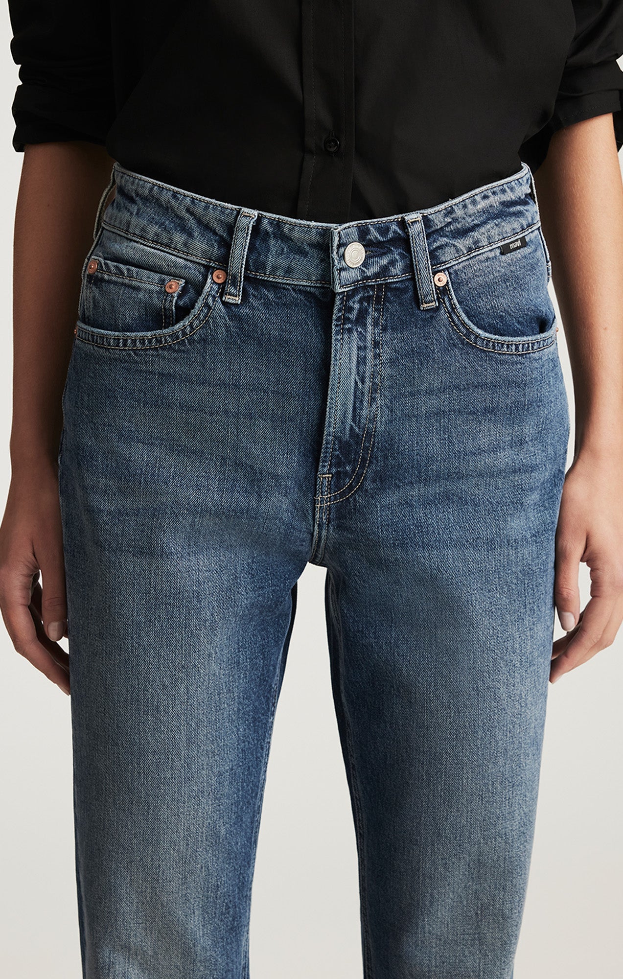 Mavi New York High Rise Straight Leg