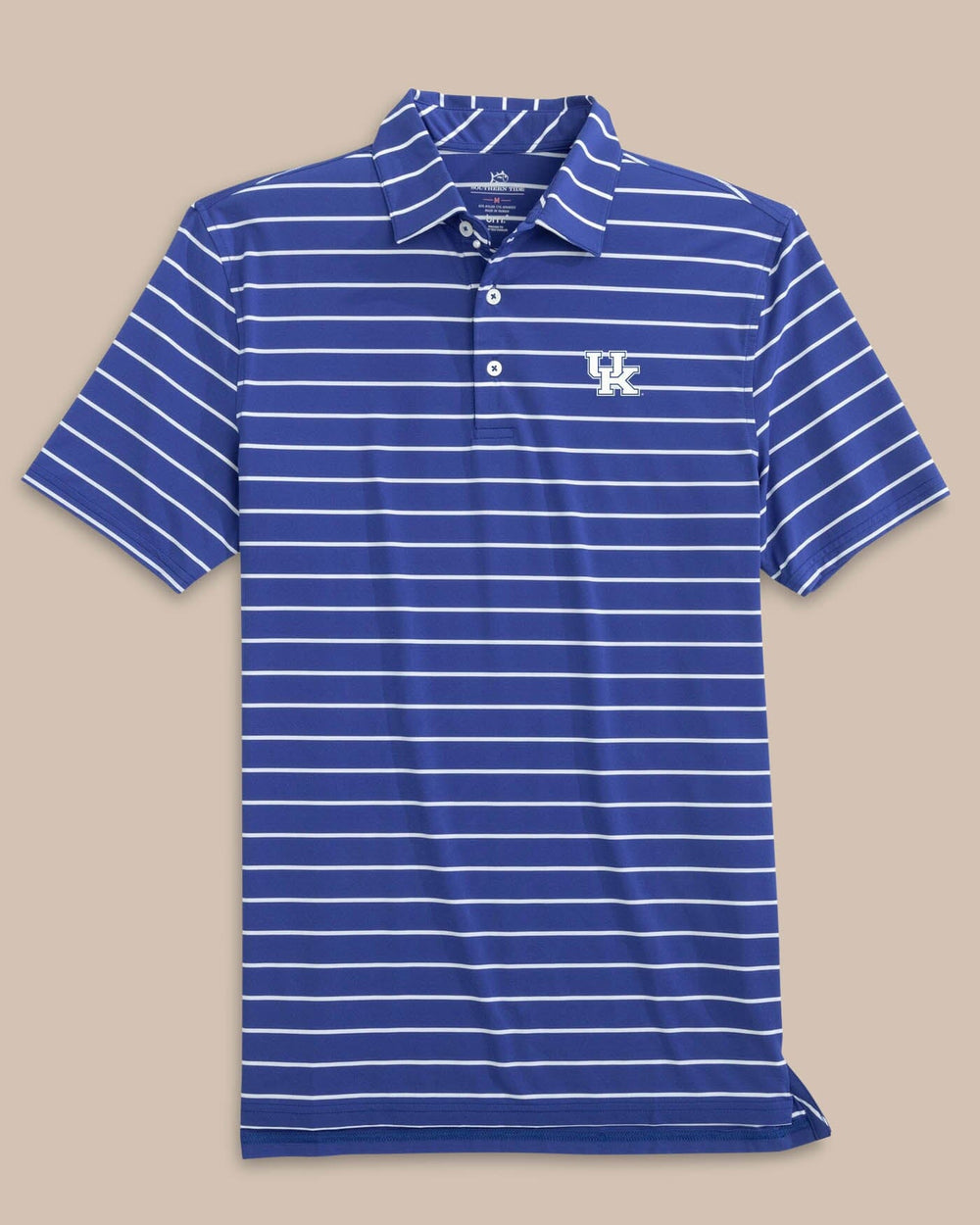 Southern Tide Kentucky Wildcats brr-eeze Desmond Stripe Polo