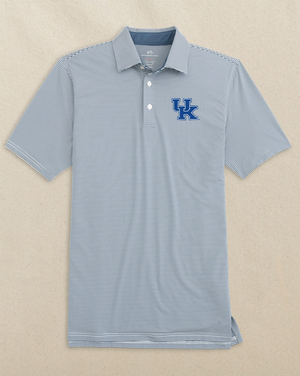 Southern Tide Kentucky Wildcats brr-eeze Meadowbrook Striped Polo