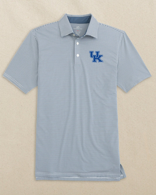 Southern Tide Kentucky Wildcats brr-eeze Meadowbrook Striped Polo