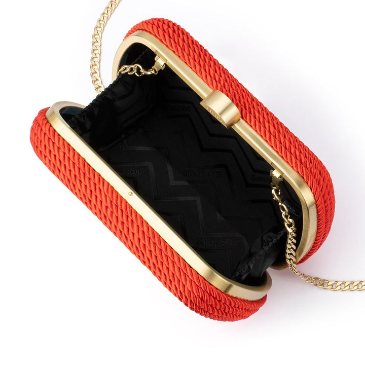Olga Berg Martina Rope Clutch