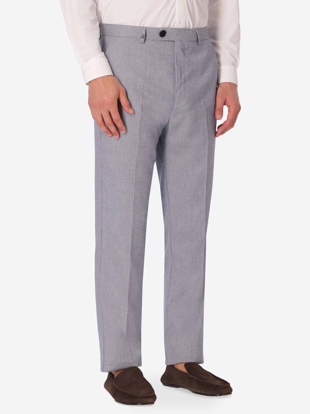 Distretto 12 Melange Viscose-Blend Tailoring Trouser 34" - Acanto