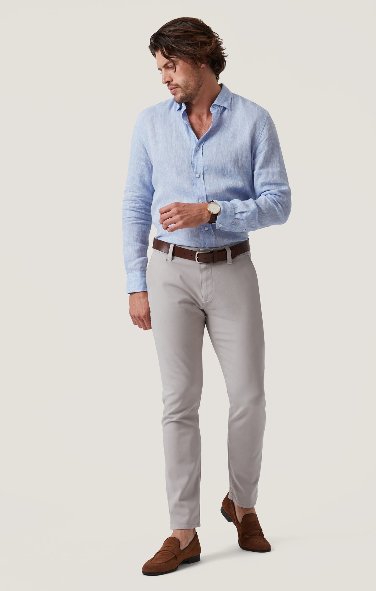 34 Heritage Men's Verona Straight Leg Chino Pant
