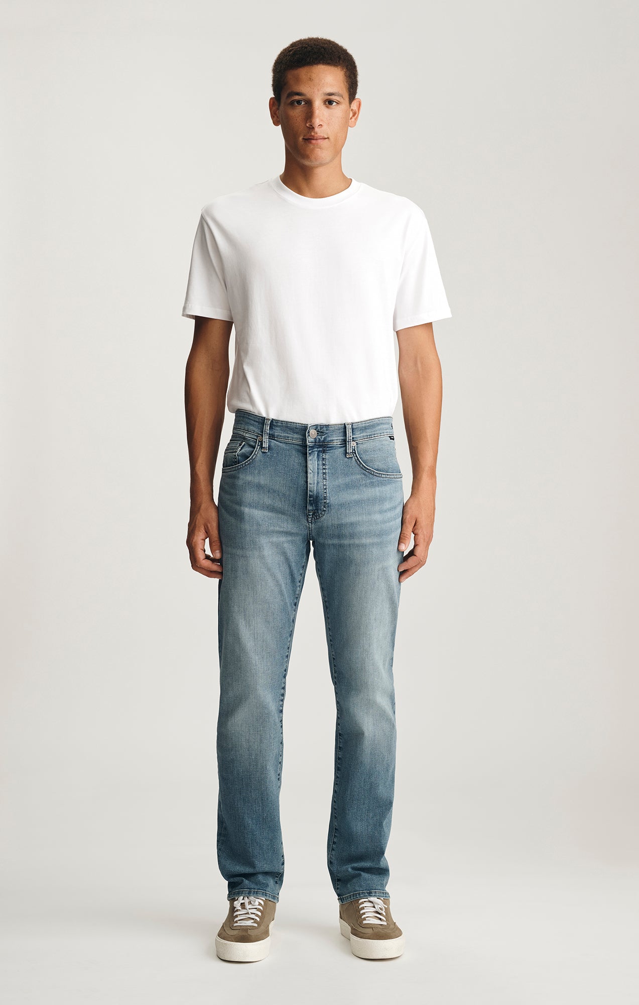 Mavi Men's Zach Straight Leg Jeans