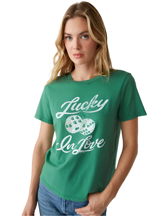 Michael Stars Lucky In Love Graphic Tee