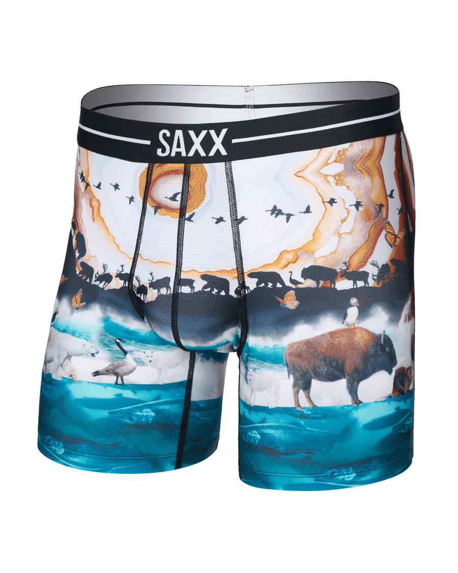 SAXX Volt Breathable Mesh Boxer Brief 6"