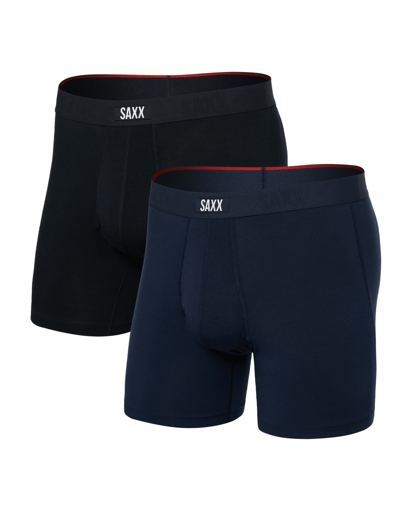 SAXX Vibe Xtra Soft Comfort Boxer Brief 6" with Fly - 2 Pack