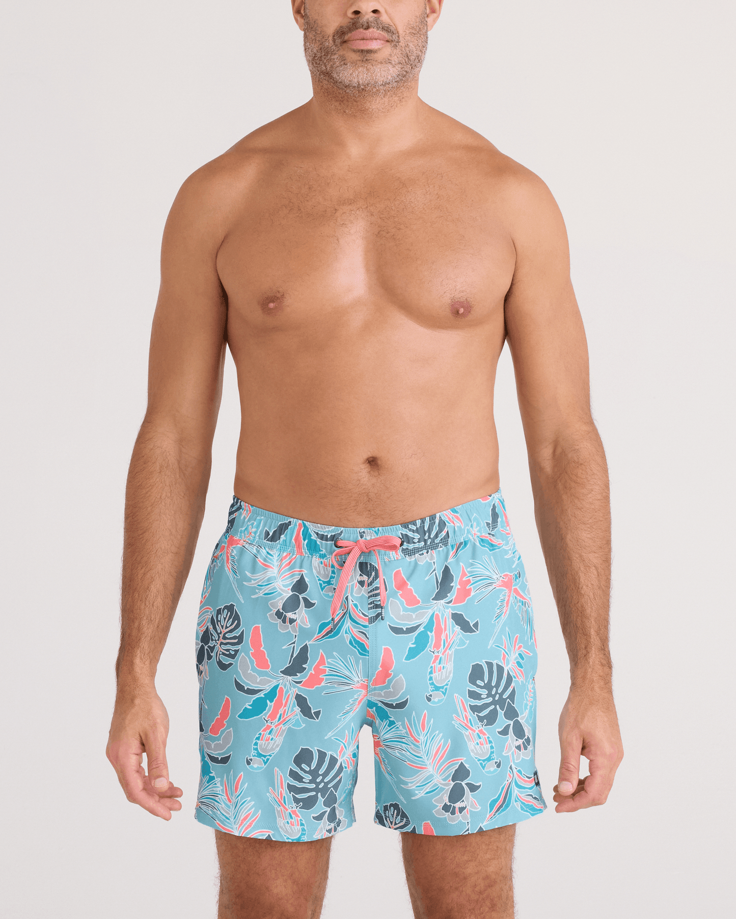 Saxx Swim Oh Buoy 2 In 1 Volley Trunk 5in