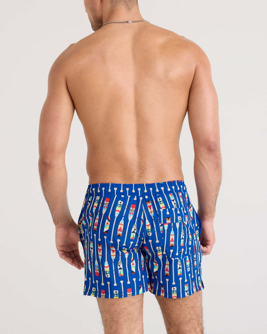 Saxx Swim Oh Buoy 2 In 1 Volley Trunk 5in
