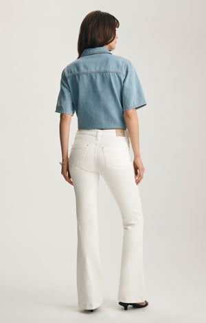 Mavi Women's Sydney Flare Jean 30"