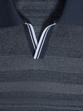 Bugatchi Short Sleeve Johnny Collar Polo