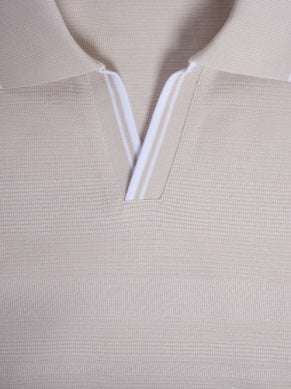 Bugatchi Short Sleeve Johnny Collar Polo