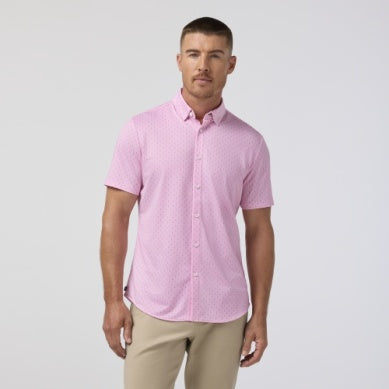 Mizzen + Main Halyard Short Sleeve Dress Shirt