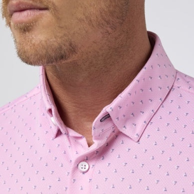 Mizzen + Main Halyard Short Sleeve Dress Shirt
