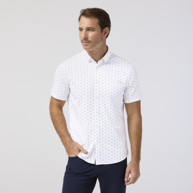 Mizzen + Main Halyard Short Sleeve Dress Shirt