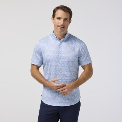 Mizzen + Main Halyard Short Sleeve Dress Shirt