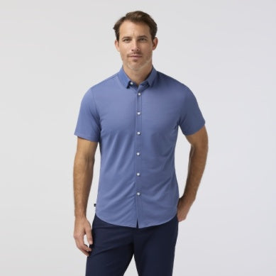 Mizzen + Main Halyard Short Sleeve Dress Shirt
