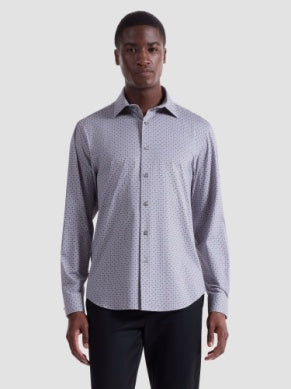 Bugatchi OoohCotton James Long Sleeve Shirt