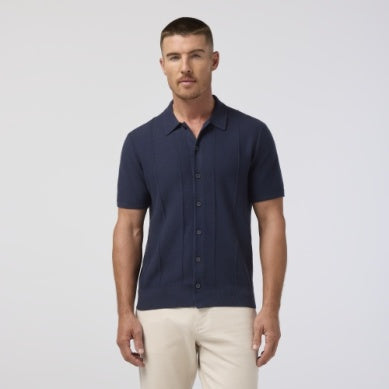 Mizzen + Main Ashe Short Sleeve Shirt Sweater