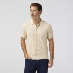 Mizzen + Main Ashe Short Sleeve Shirt Sweater