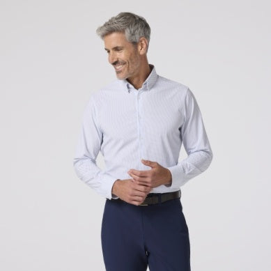 Mizzen + Main Leeward Long Sleeve Dress Shirt
