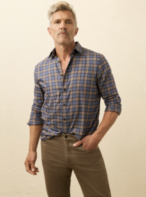 Faherty Men's Soft Twill Movement Shirt