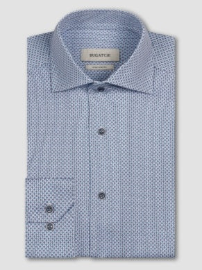 Bugatchi Ooohcotton Devon Long Sleeve Dress Shirt