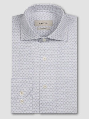 Bugatchi Ooohcotton Devon Long Sleeve Dress Shirt