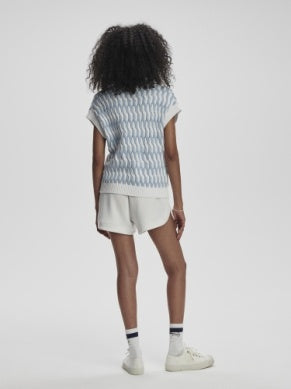 Varley Alfie Cable Knit Vest