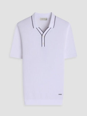 Bugatchi Short Sleeve 2 Button Johnny Sweater