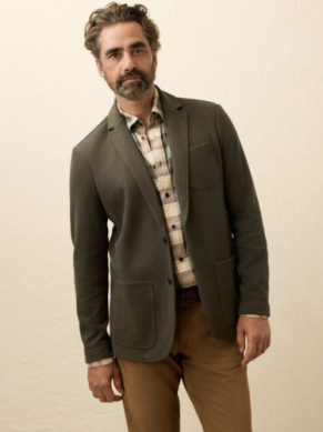 Faherty Men's Inlet Knit Blazer