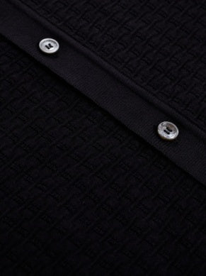 Bugatchi Short Sleeve Full Button Shirt Sweater