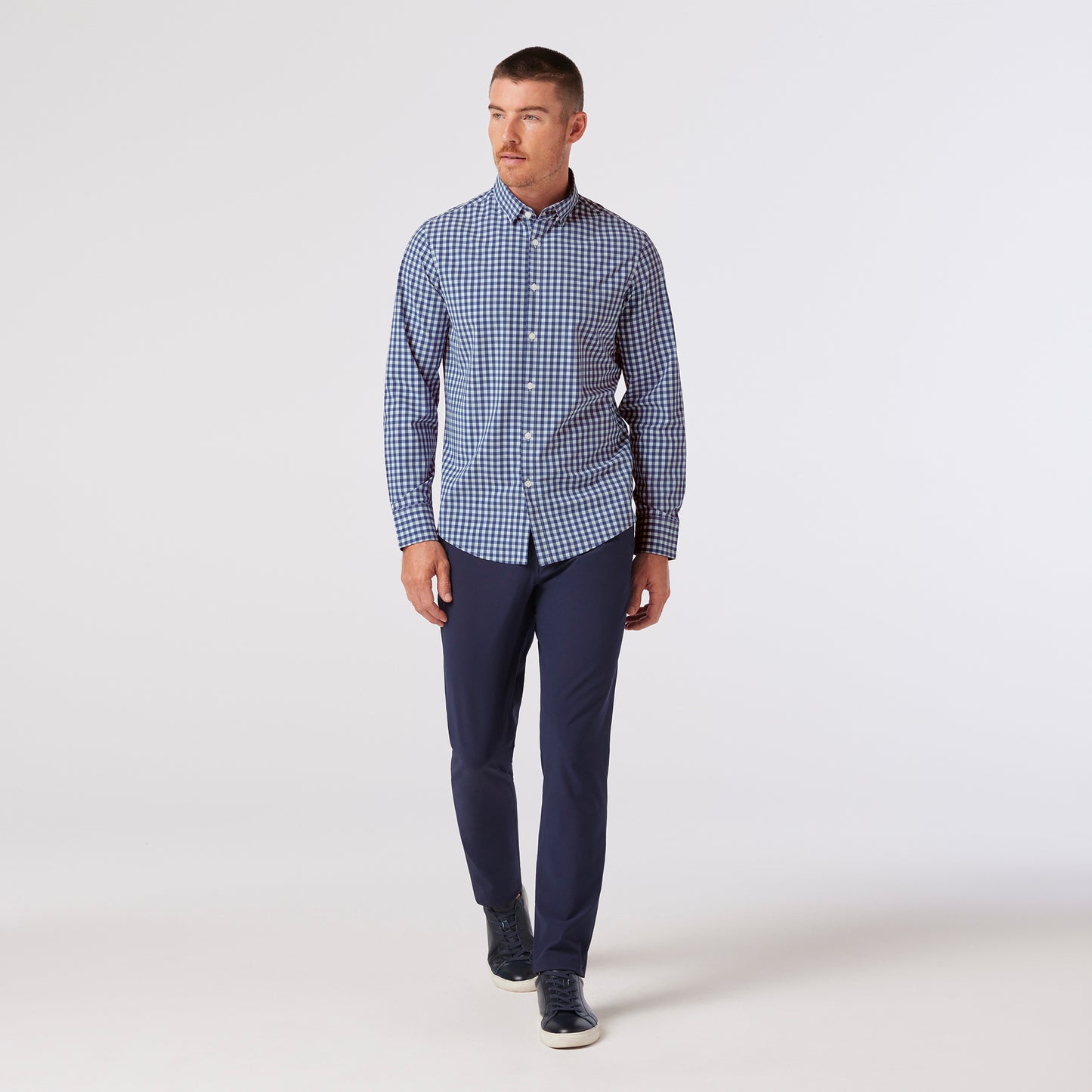 Mizzen + Main Leeward Long Sleeve Dress Shirt
