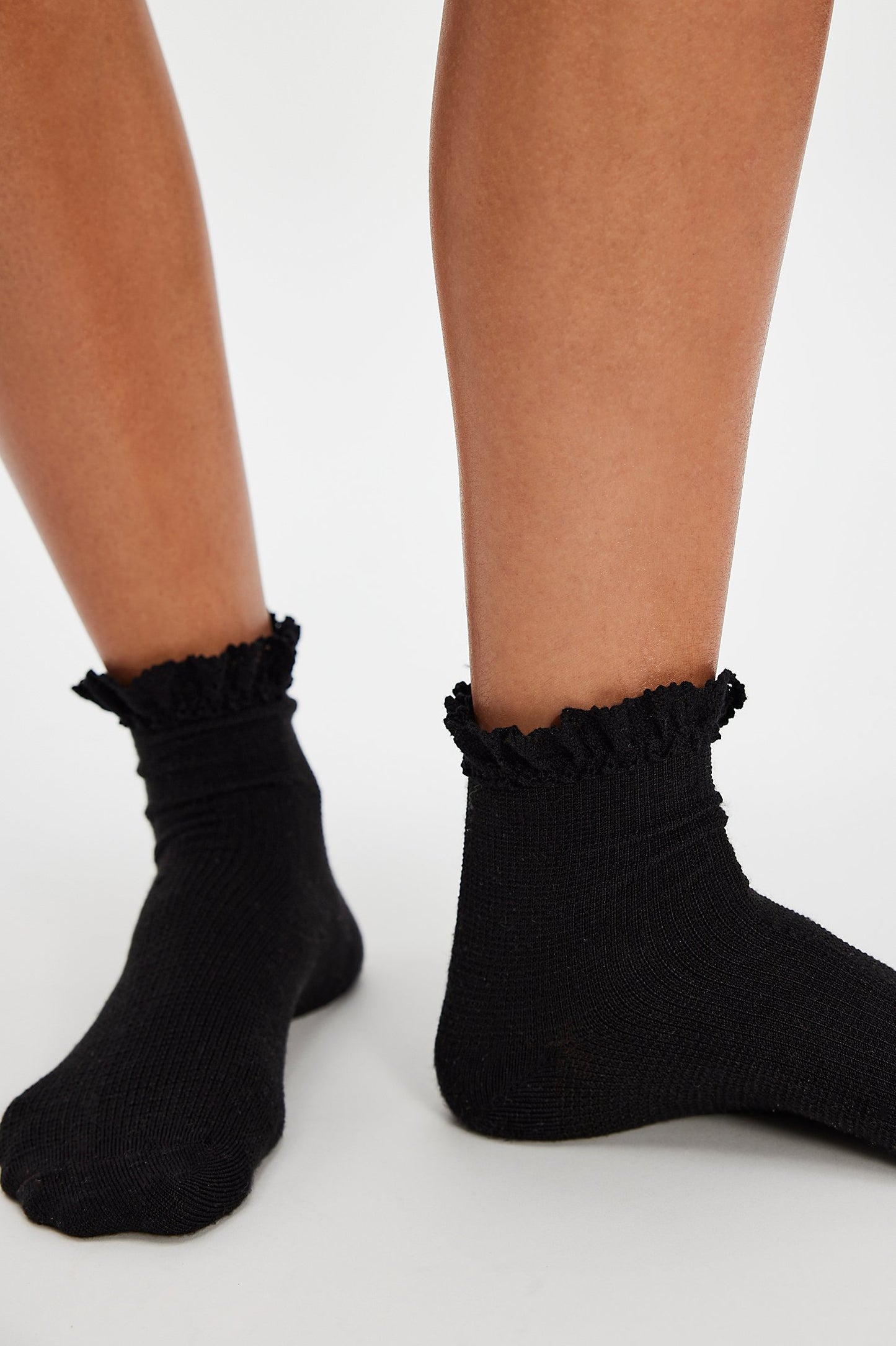 Free People Beloved Waffle Knit Ankle Socks