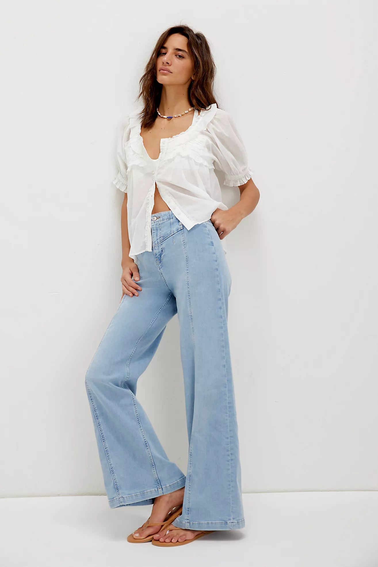 Free People Libre Wide Leg Jeans